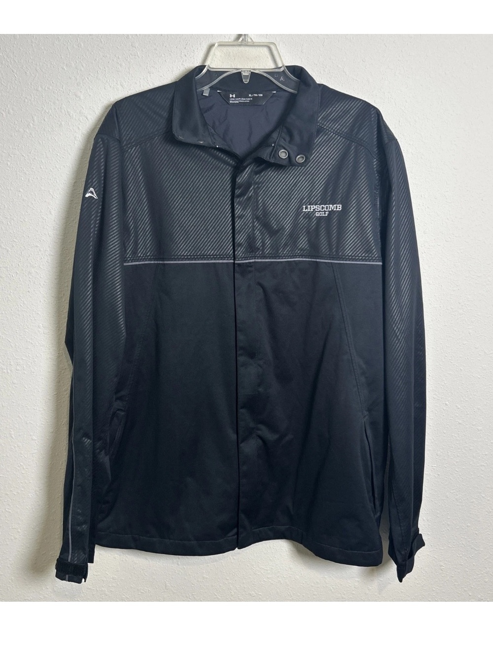 Lipscomb University Golf Under Armour Windbreaker Full Zip Men’s XL Black